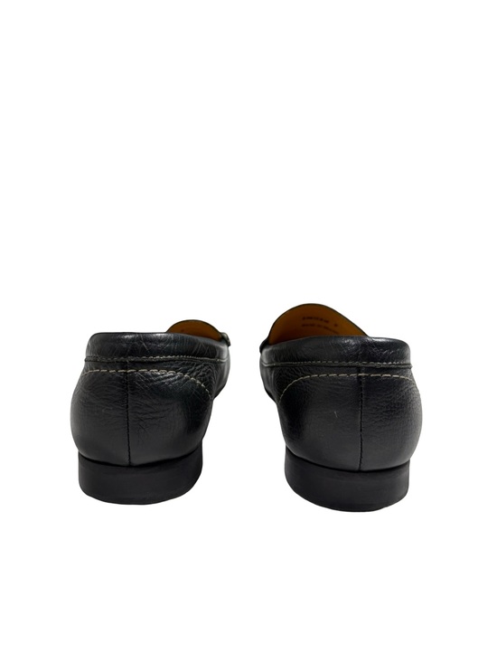 Martin Dingman Horsebit Loafers Mens 9 Black pebble Leather Luxury Business main image 4